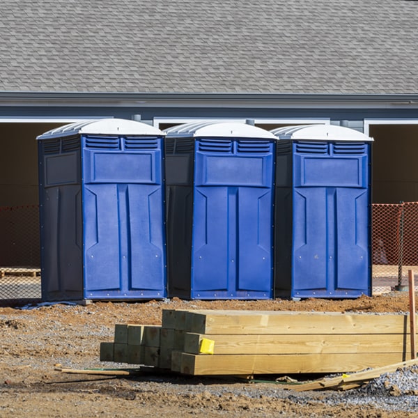 how do you dispose of waste after the porta potties have been emptied in Shorewood MN